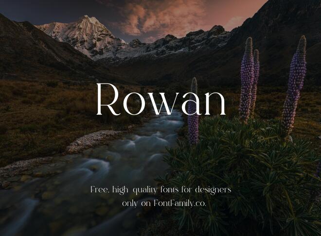 Rowan Font