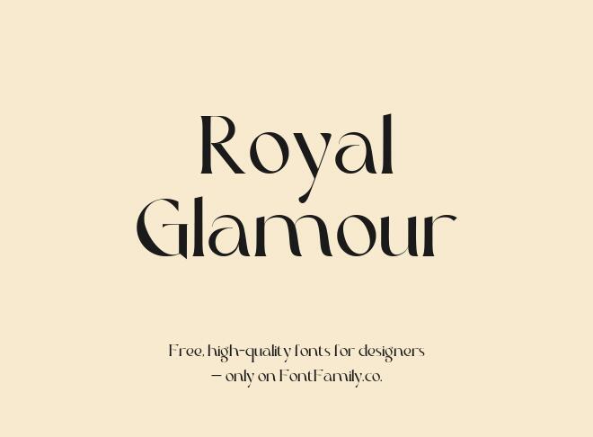 Royal Glamour Font