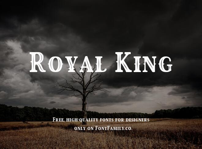Royal King Font