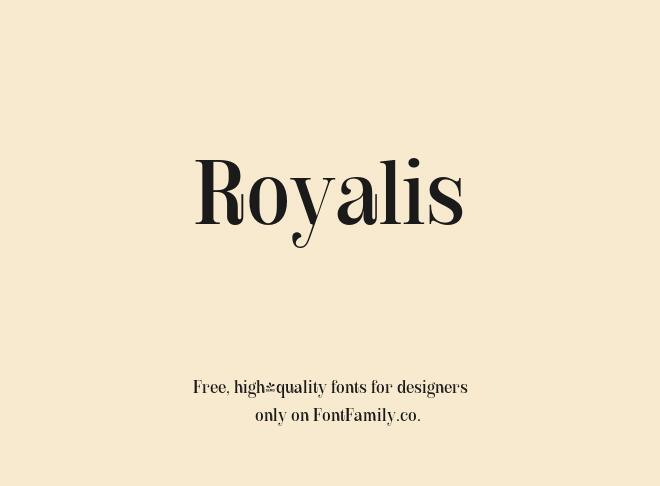 Royalis Font