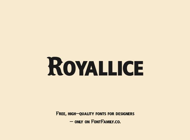 Royallice Font