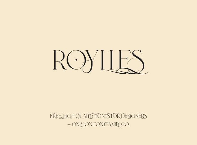 Roylles Font