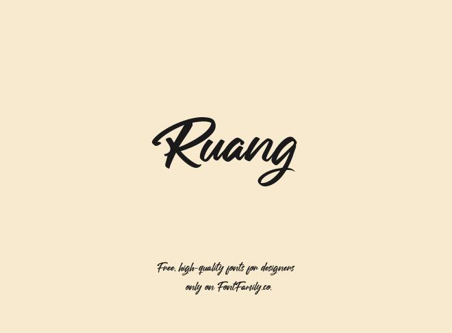 Ruang Font
