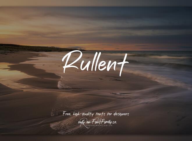 Rullent Font