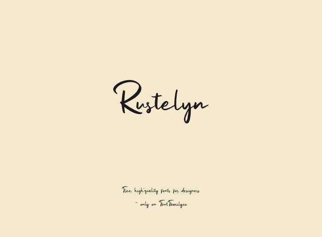 Rustelyn Font