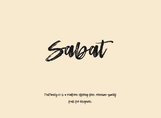 Sabat Font