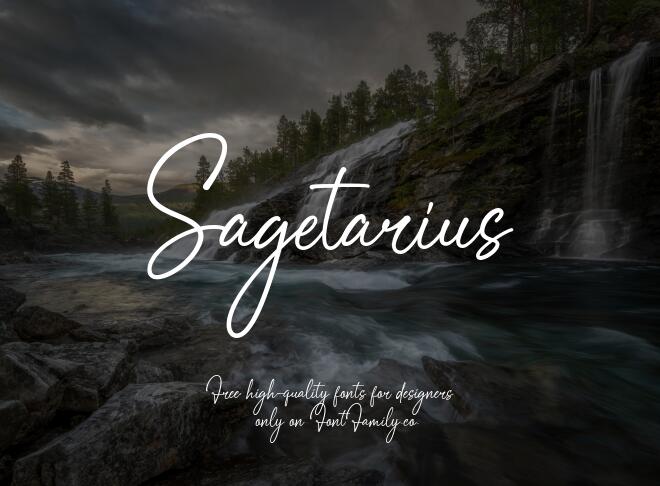 Sagetarius Font
