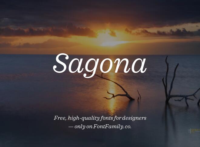 Sagona Font