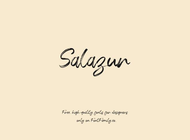 Salazur Font