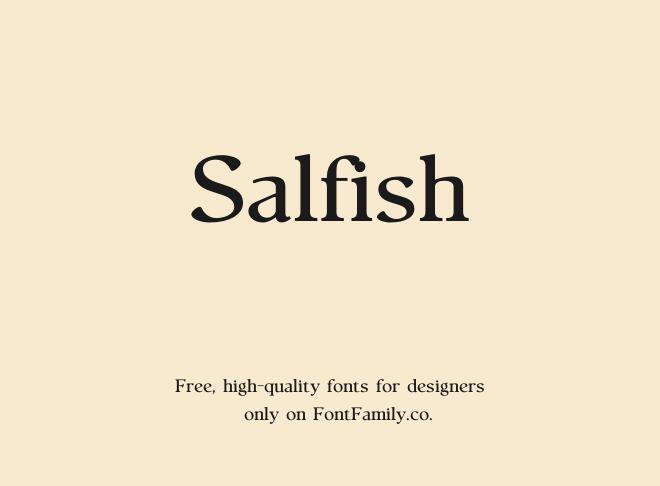 Salfish Font