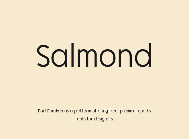 Salmond Font