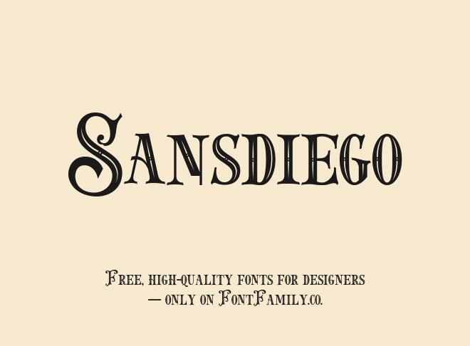 Sansdiego Font