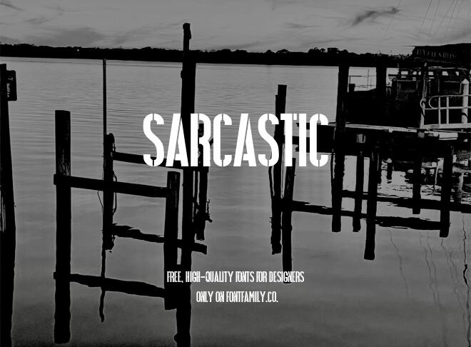 Sarcastic Font