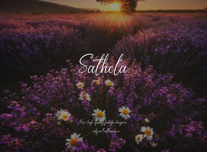 Sathela Font