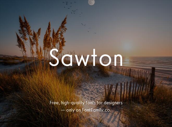 Sawton Font