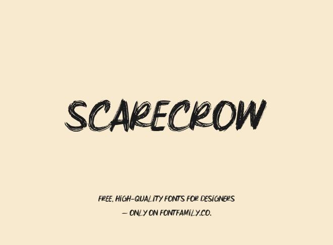 Scarecrow Font