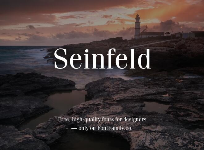 Seinfeld Font