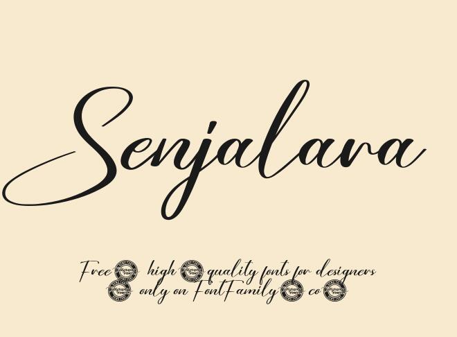 Senjalara Font