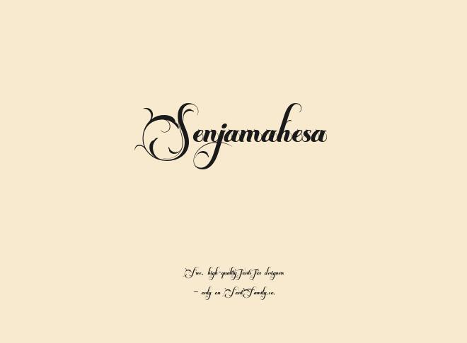Senjamahesa Font