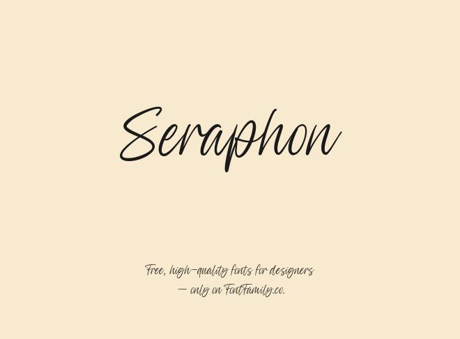 Seraphon Font