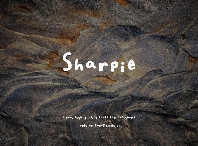 Sharpie Font