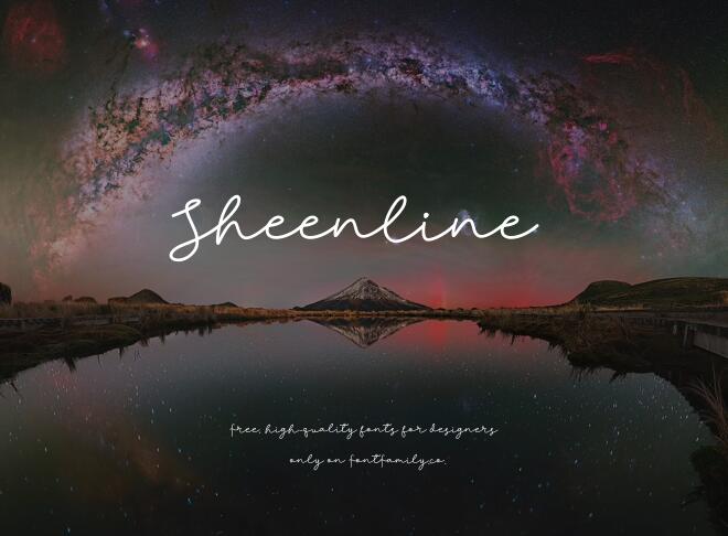 Sheenline Font