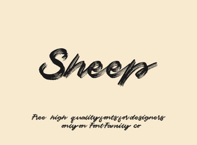 Sheep Font