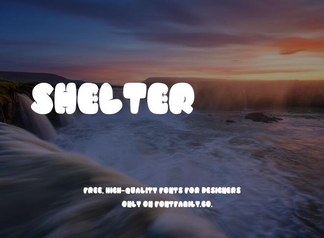 Shelter 86 Font