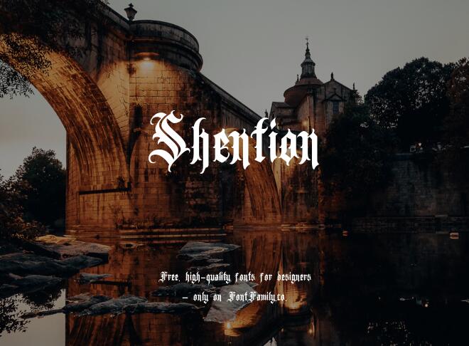 Shention Font