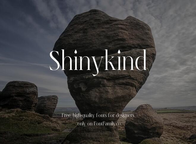 Shinykind Font