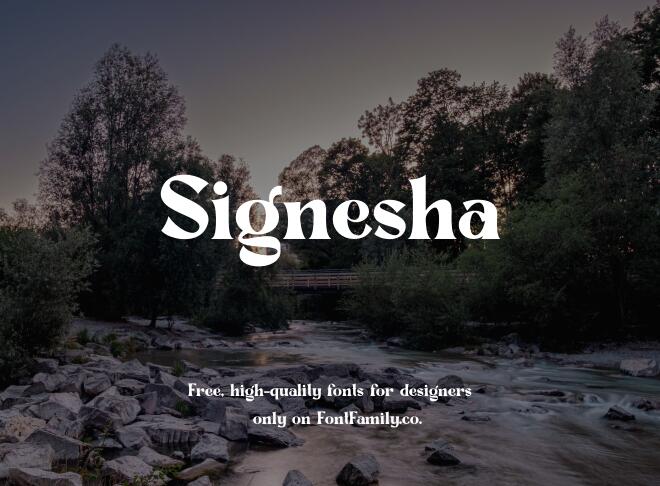 Signesha Font