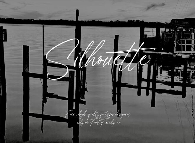 Silhouette Font