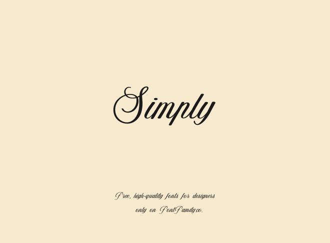 Simply Font