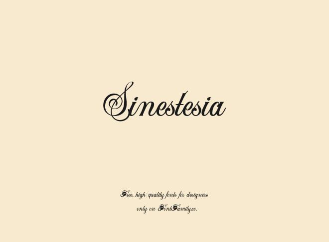 Sinestesia Font