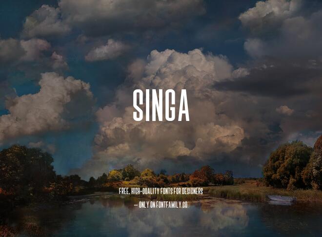 Singa Font
