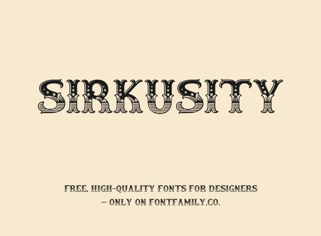 Sirkusity Font