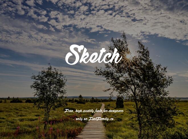 Sketch Font
