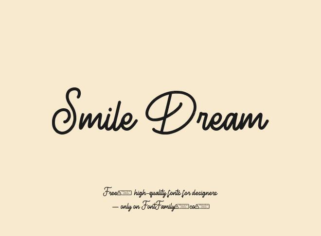 Smile Dream Font