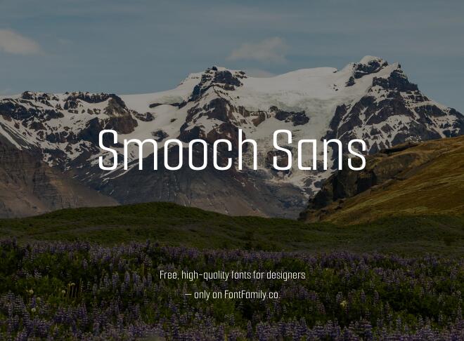 Smooch Sans Font