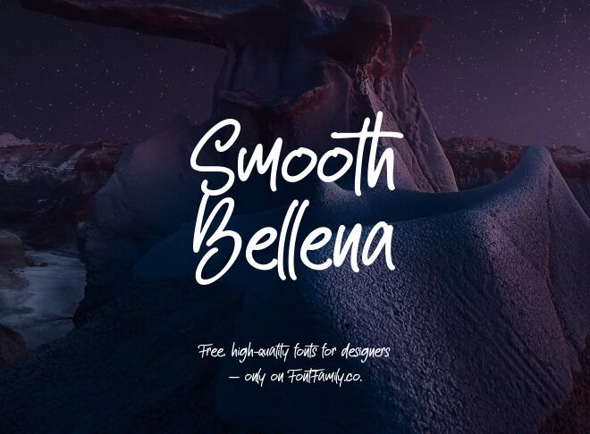 Smooth Bellena Font