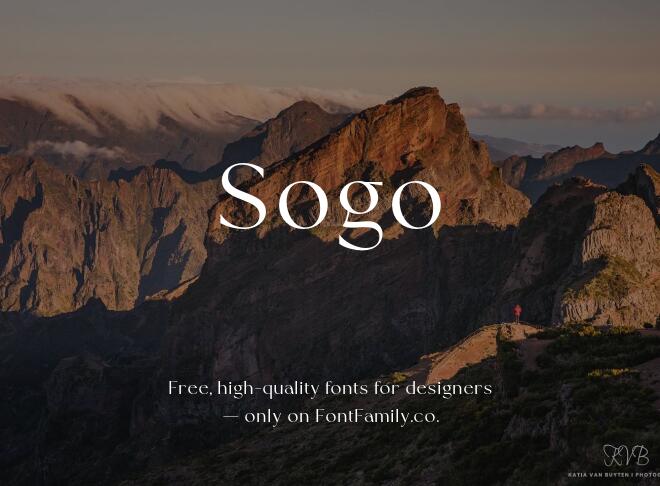 Sogo Font