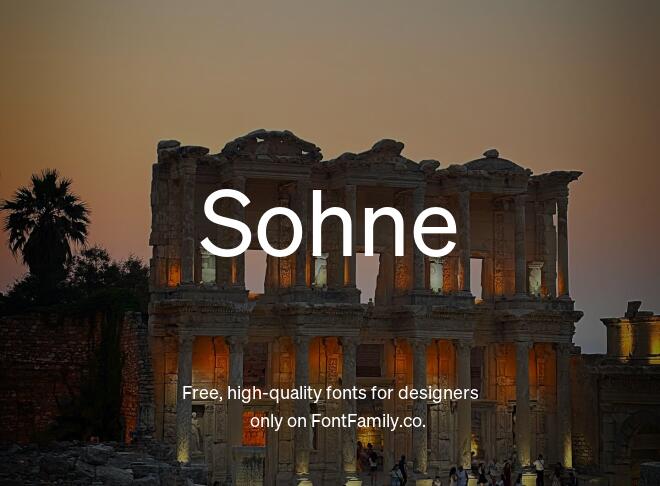Sohne Font