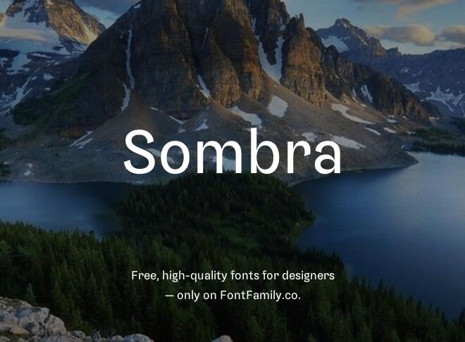 Sombra Font