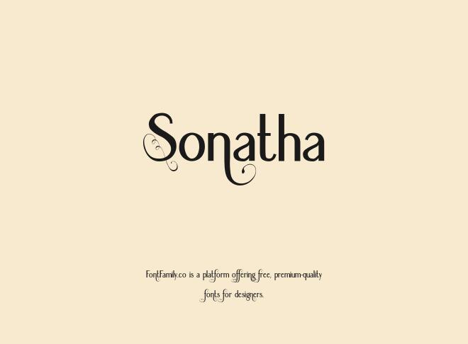 Sonatha Font