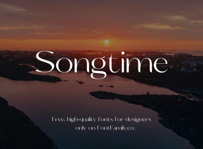 Songtime Font