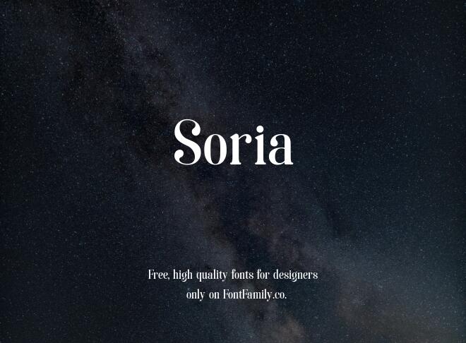 Soria Font