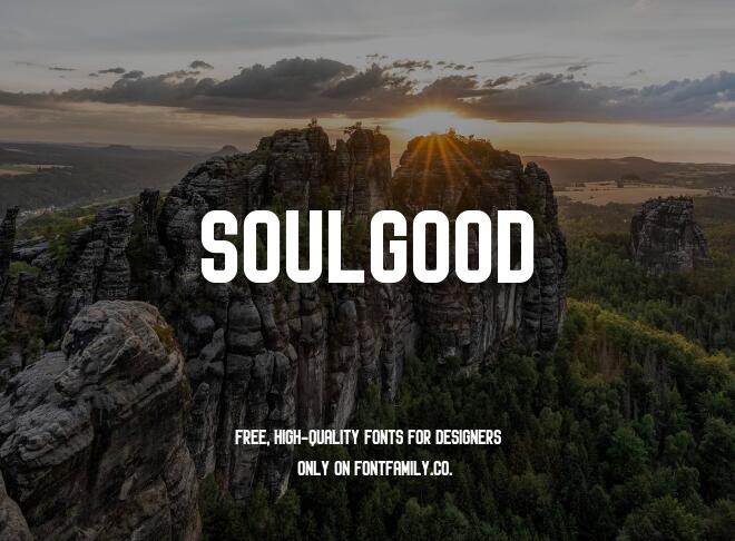 Soulgood Font
