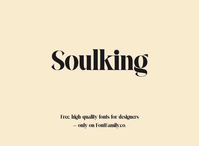 Soulking Font
