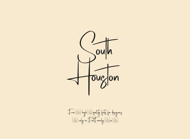 South Houston Font