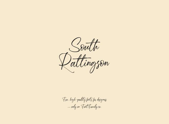 South Rattingson Font